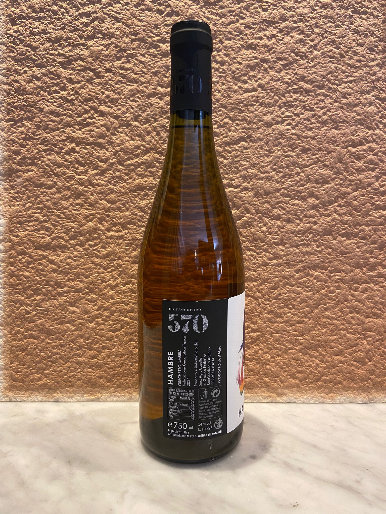 Grechetto Vino Bianco Hambre del 2024 - Cantina Montecorneo 570